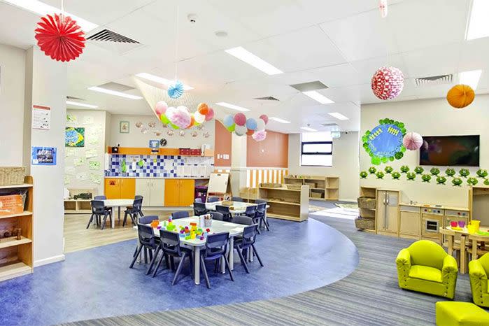 Six children who attend Little Zak's childcare centre were diagnosed with gastro. Image: KW Interiors