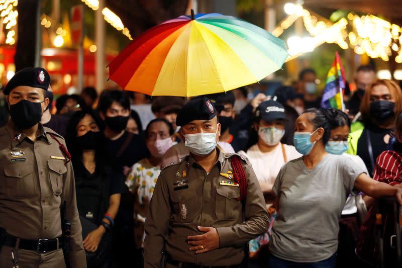 Pro-democracy protest in Bangkok