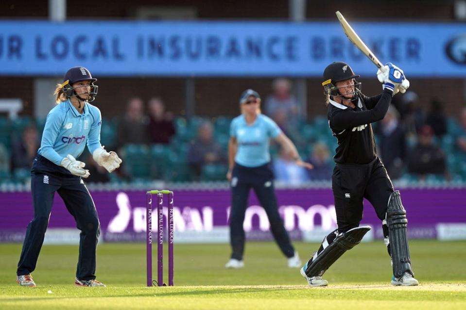 Maddy Green (right) led the way for New Zealand (Mike Egerton/PA) (PA Wire)