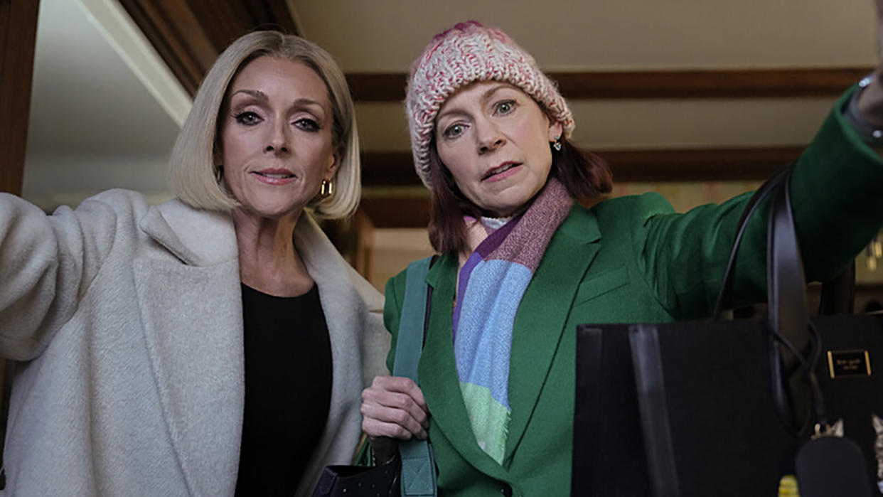  Carrie Preston and Jane Krakowski in Elsbeth Season 1. 