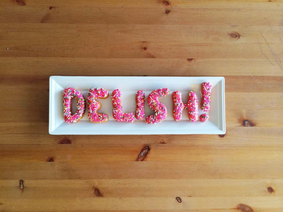 Letter Donuts