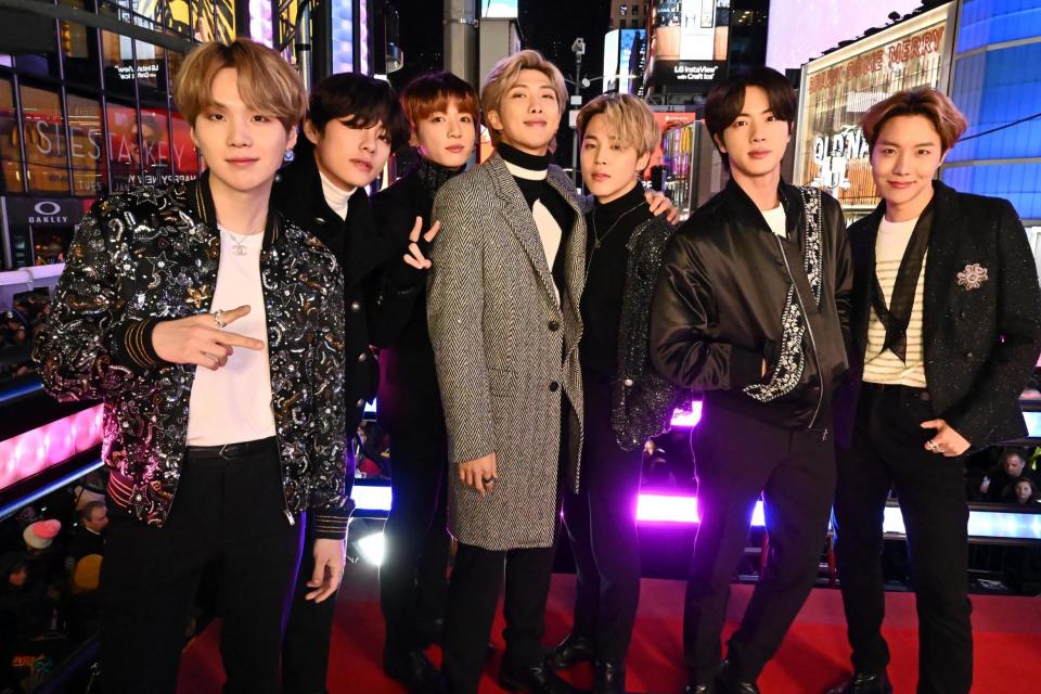 K pop sensation BTS are rumoured to be performing (Getty Images )