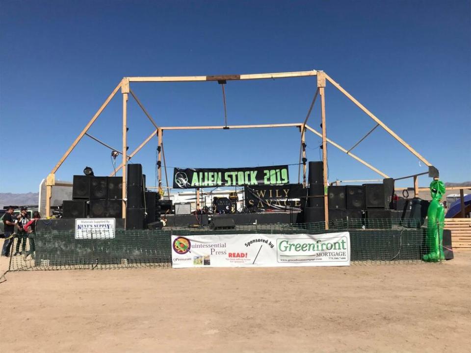 The Main Stage at Alienstock. | Jordan Runtagh