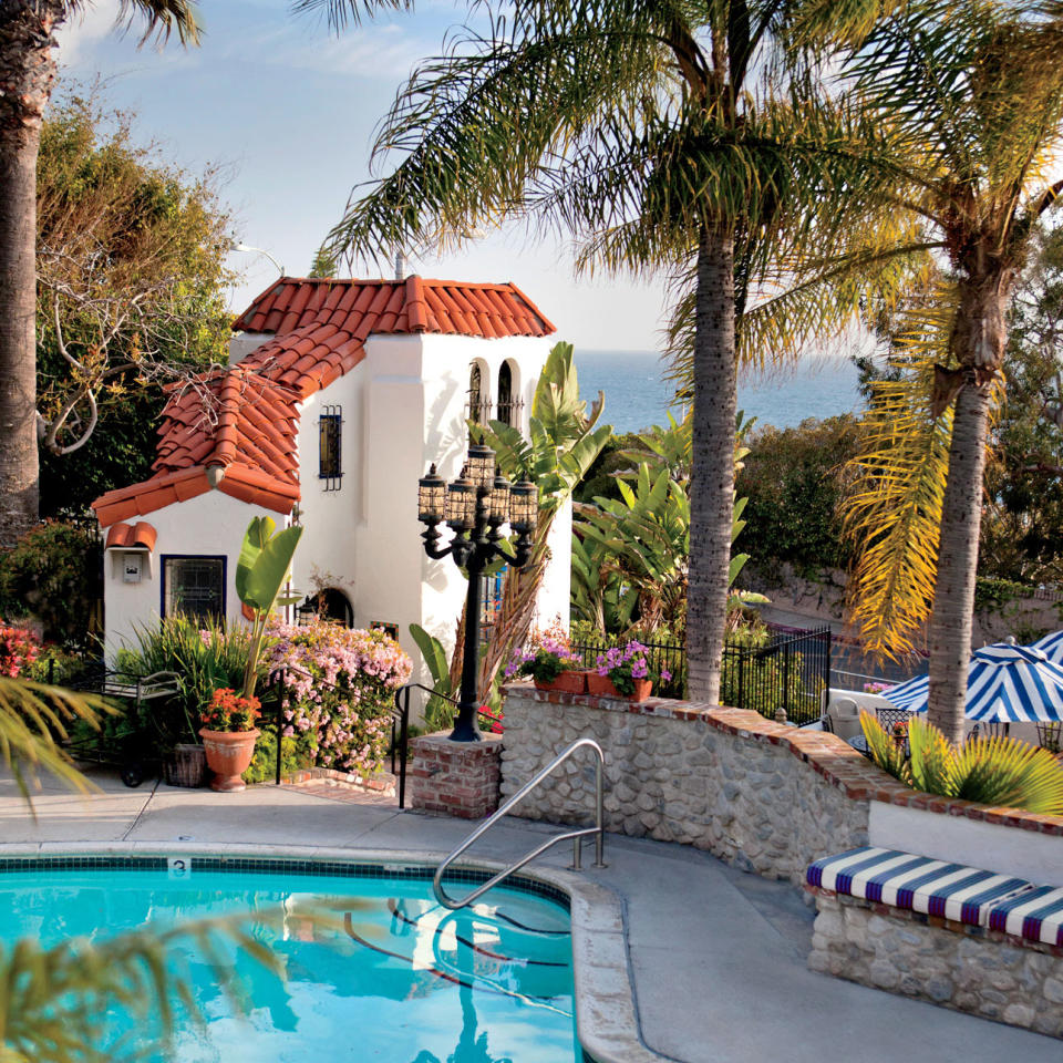 Fresh, Historic Hotel Style in Laguna Beach