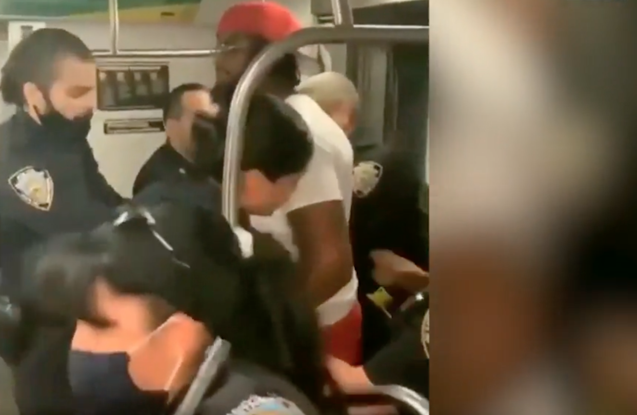 NYC subway confrontation