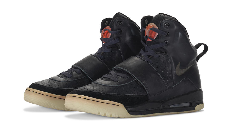 Nike Air Yeezy 1 Prototype sneakers - Credit: Courtesy of Christie's