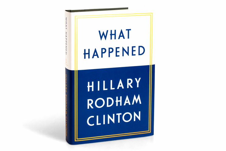 “What Happened,” Hillary Clinton’s campaign memoir, will be released next month. (Simon & Schuster)