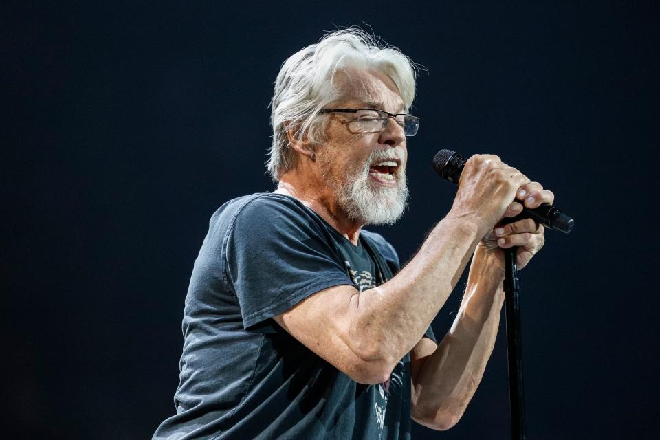 Bob Seger and The Silver Bullet Band performs on stage at The Palace of Auburn Hills in Auburn Hills, Saturday, September 23, 2017.