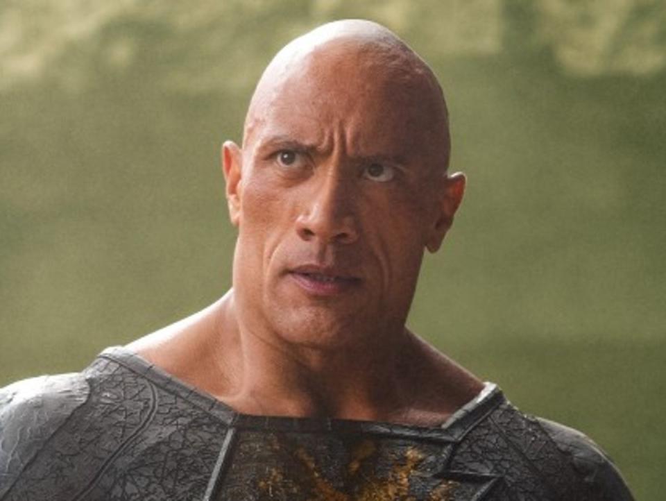 Dwayne Johnson in ‘Black Adam’ (Warner Bros Pictures)