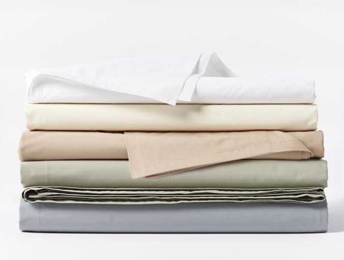 best percale sheets 300 thread organic coyuchi