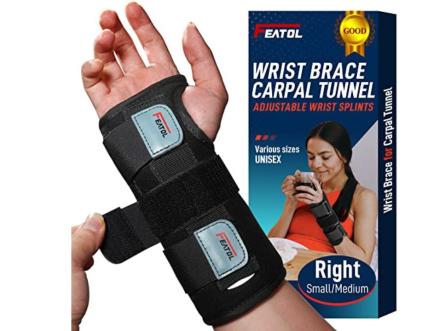 shoppers swear by this wrist brace for carpal tunnel
