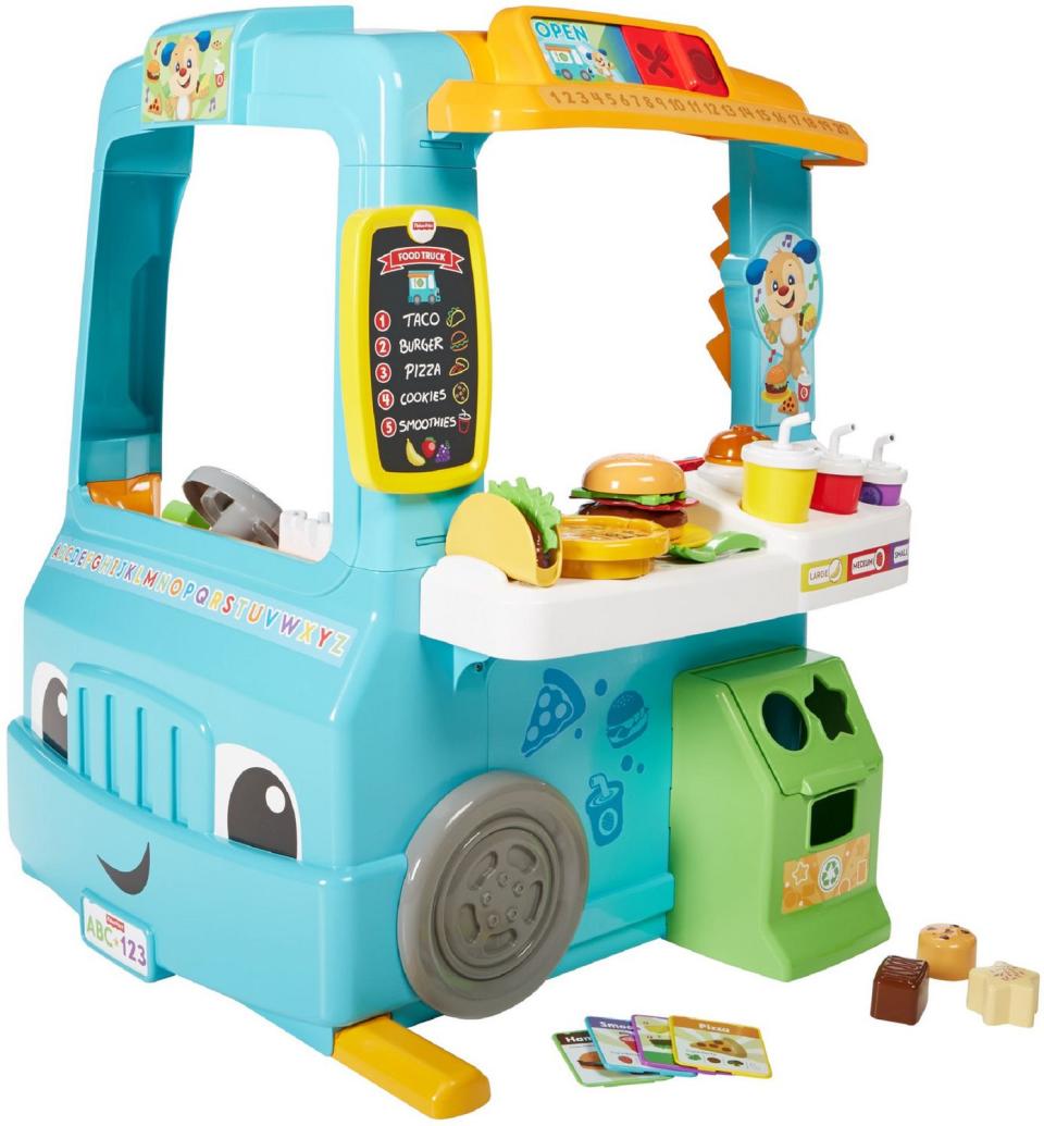 Fisher-Price Laugh & Learn Servin' up Fun Food Truck-English Version is on sale at Walmart.