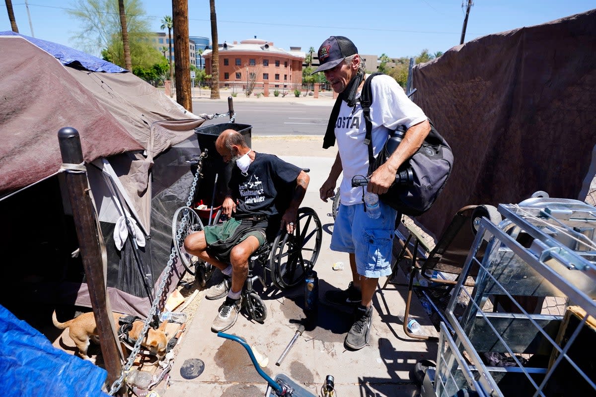 Climate-Extreme Heat and Homelessness (Copyright 2022 The Associated Press. All rights reserved)