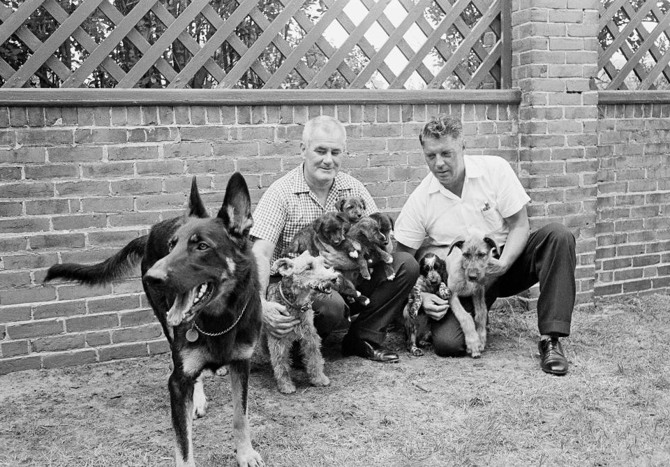 President John F. Kennedy's dogs.