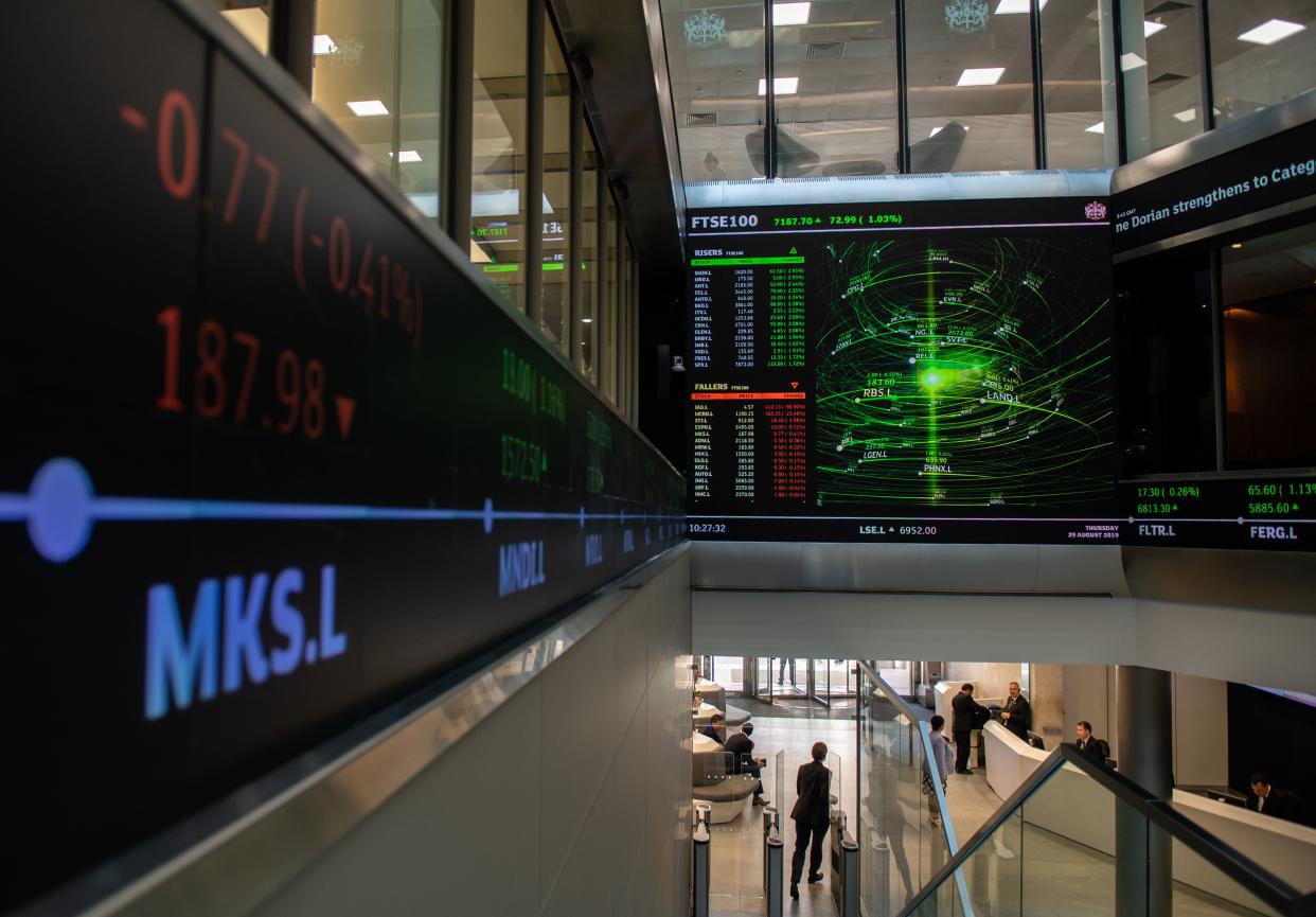 <p>FTSE 100 opened 1.5% down on Tuesday</p> (Getty Images)