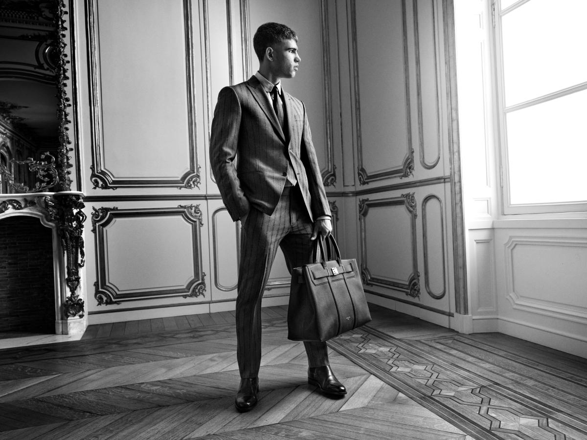 Carlos Alcaraz stuns in his first men's collection campaign for Louis  Vuitton