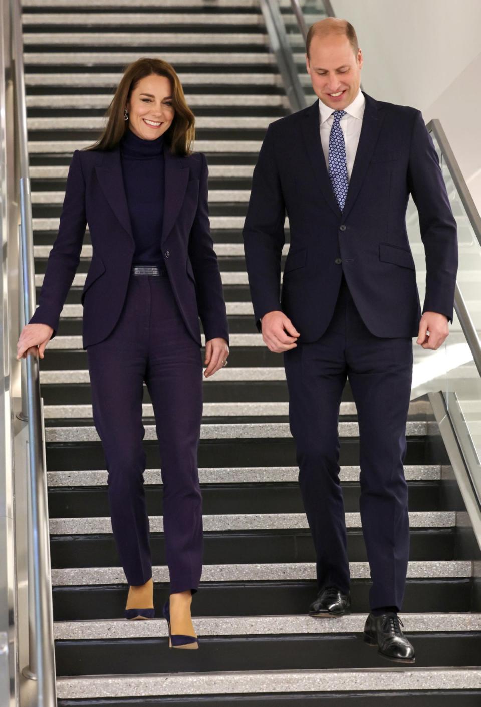 Kate and Will arrive in Boston (Getty Images)