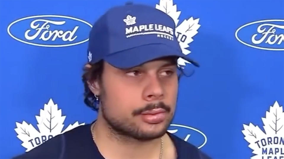 Toronto Maple Leafs star Auston Matthews isn't afraid to show some sass.