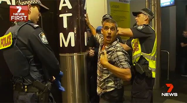 Some punters felt their rights were being violated. Source: 7 News