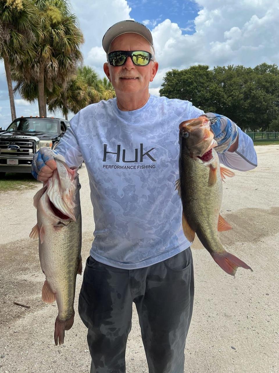 Rich Johnson had 16.65 pounds and also big bass with a 6.70 pounder to win first place during the Freedom Bass Anglers tournament August 13 on Banana Lake.