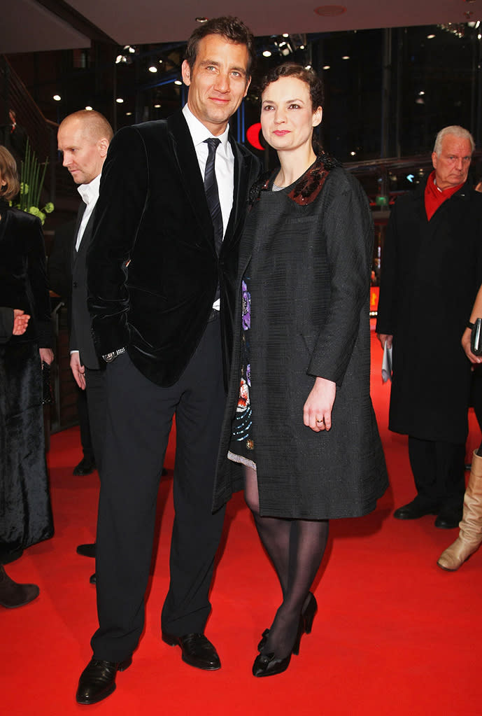 59th Annual Berlin Film Festival 2009 Clive Owen Sarah Jane Fenton