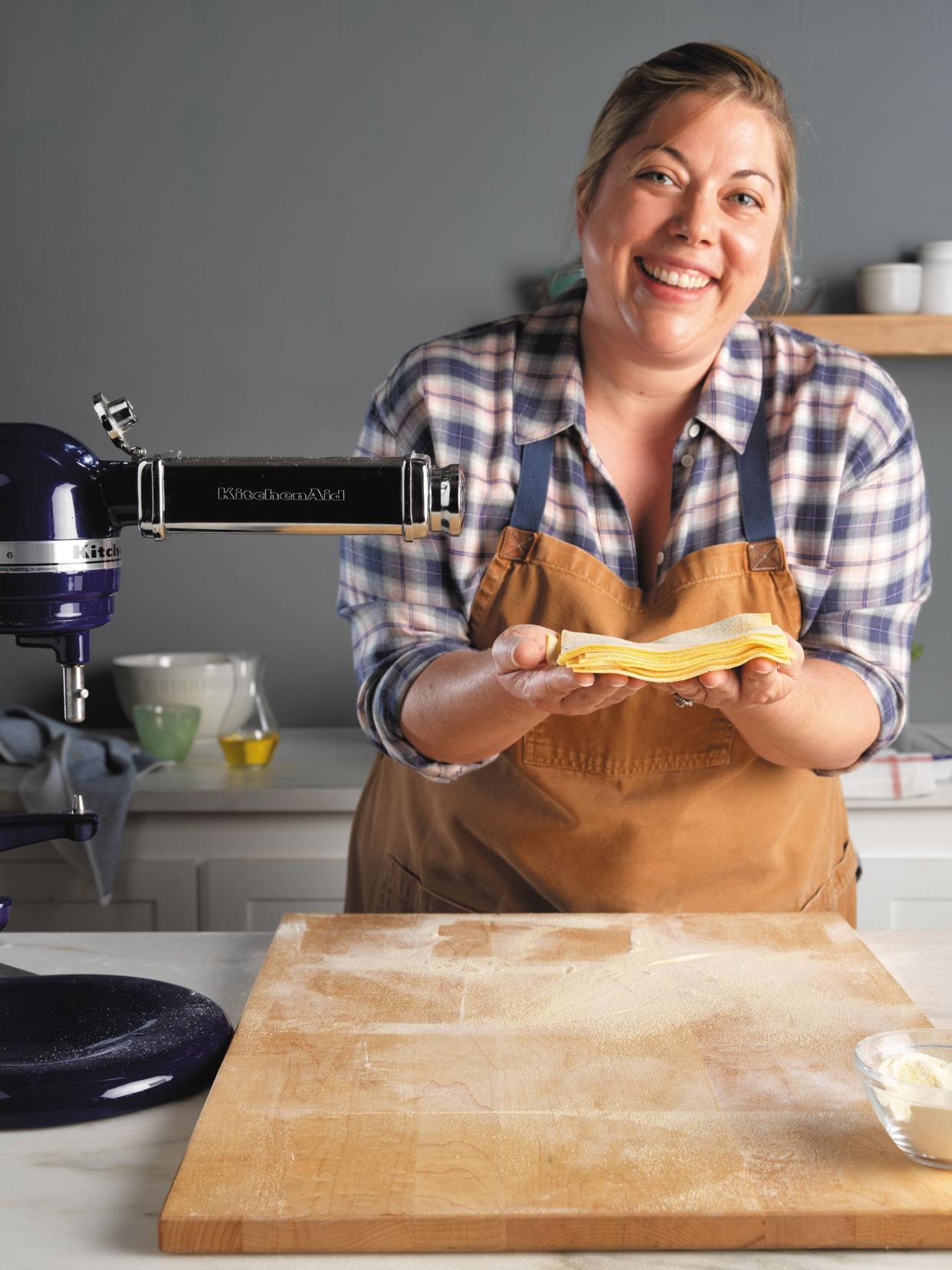 Sarah Grueneberg hopes her new cookbook offers a range of recipes, from simple to complex. It's about vegetables but isn't vegetarian, she says.