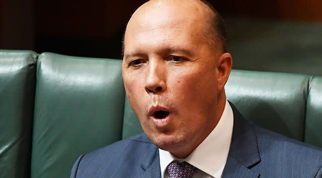 Mr Dutton is a regular critic of the ABC. Photo: AAP