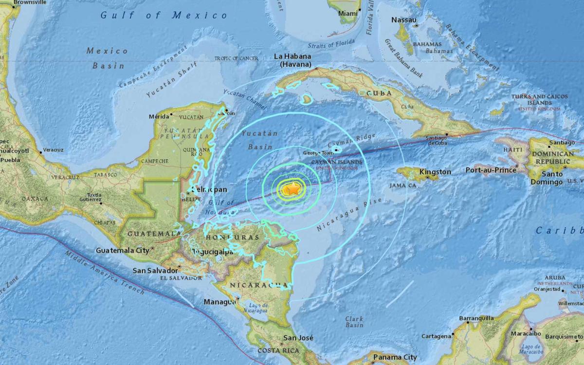 Tsunami Warning Passes After 7.6Magnitude Honduras Earthquake