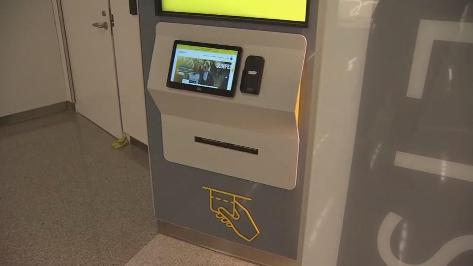 The Brightline station is located inside OIA’s new Terminal C. The 37,000-square-foot space will open later this year and help connect travelers from Orlando to South Florida.