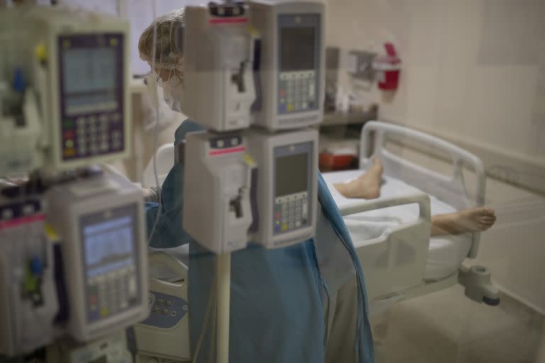 Como en todo el sistema privado de salud en el área metropolitana de Buenos Aires, la ocupación de camas de terapia intensiva está al límite en el Cemic