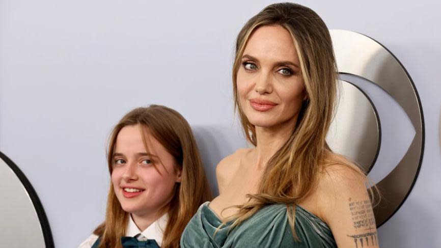 Angelina Jolie and daughter Vivienne 