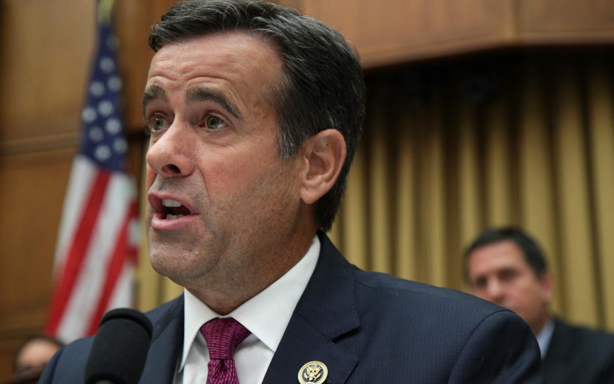 John Ratcliffe, the Texan congressman proposed for US director of national intelligence role, has raised questions about Christopher Steele's dossier on Trump-Russia links - Getty Images North America