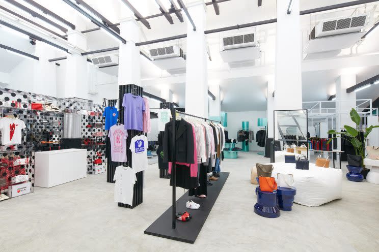 Inside Dover Street Market Singapore, which opens on 29 July. (Photo: DSMS)