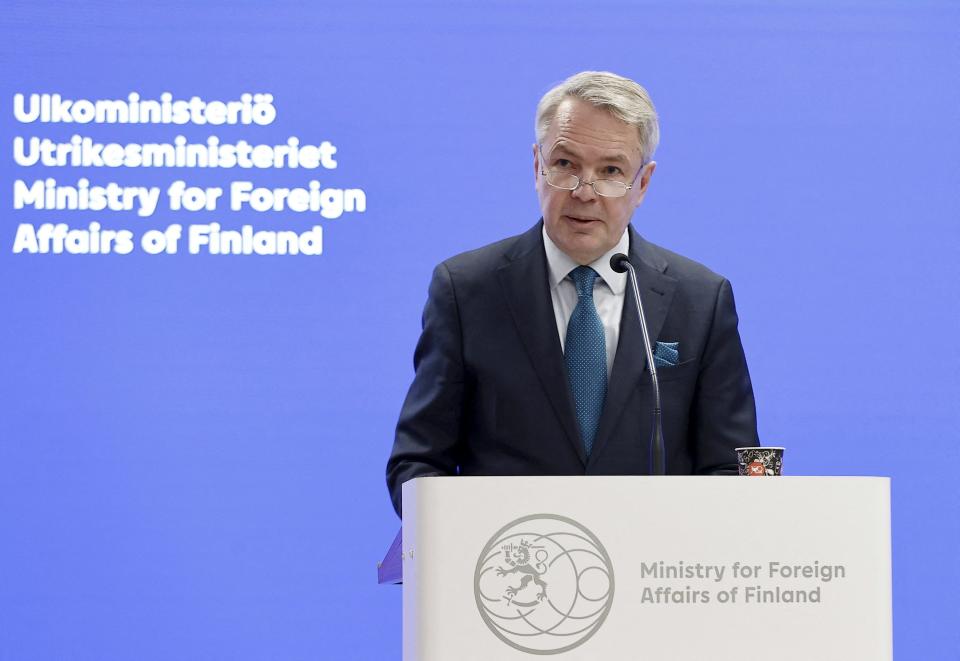Finland’s Foreign Affairs Minister Pekka Haavisto (Lehtikuva/AFP via Getty Images)