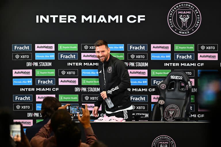 Lionel Messi habló por primera vez en conferencia de prensa y se mostró feliz con el presente en Miami