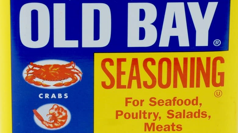 Old Bay seasoning label