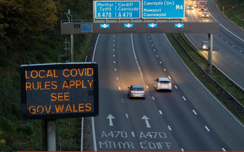 The Welsh First Minister Mark Drakeford is expected to announce a fire break lockdown for the whole of Wales - Matthew Horwood/Getty 