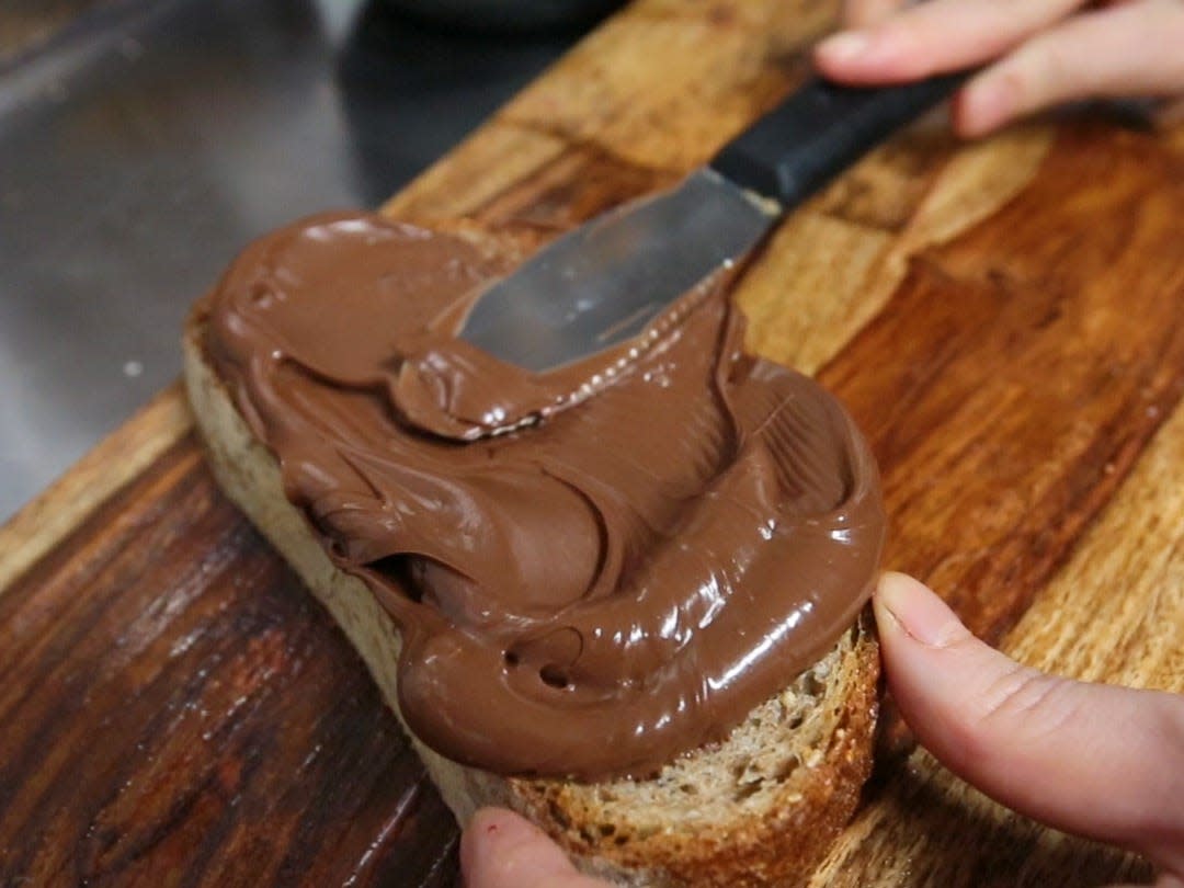 Nutella-Toast