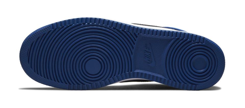 The outsole of the Air Jordan 1 KO “Storm Blue.” - Credit: Courtesy of Nike