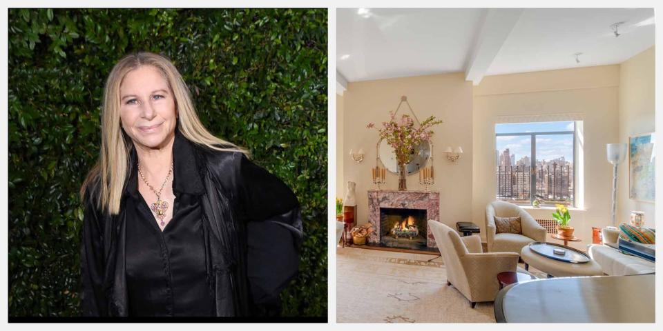 <p><strong>The Central Park West duplex penthouse that Hollywood legend Barbra Streisand resided in for 30 years has been listed for $11.25 million (£8.7 million). </strong></p><p>Located in the notable Ardsley building, which was designed by the famed architect Emery Roth, the property features 3,670 square feet of sophisticated interior space, Central Park and Reservoir views, a private lift wine cellar, wood-burning fireplaces, and much more. </p><p>Scroll down for a look at the luxurious home, which is listed by <a href="http://foxresidential.com/listing/FR-782310/upper-west-side-ny-10025/" rel="nofollow noopener" target="_blank" data-ylk="slk:Fox Residential Group;elm:context_link;itc:0;sec:content-canvas" class="link ">Fox Residential Group</a>.<br></p>