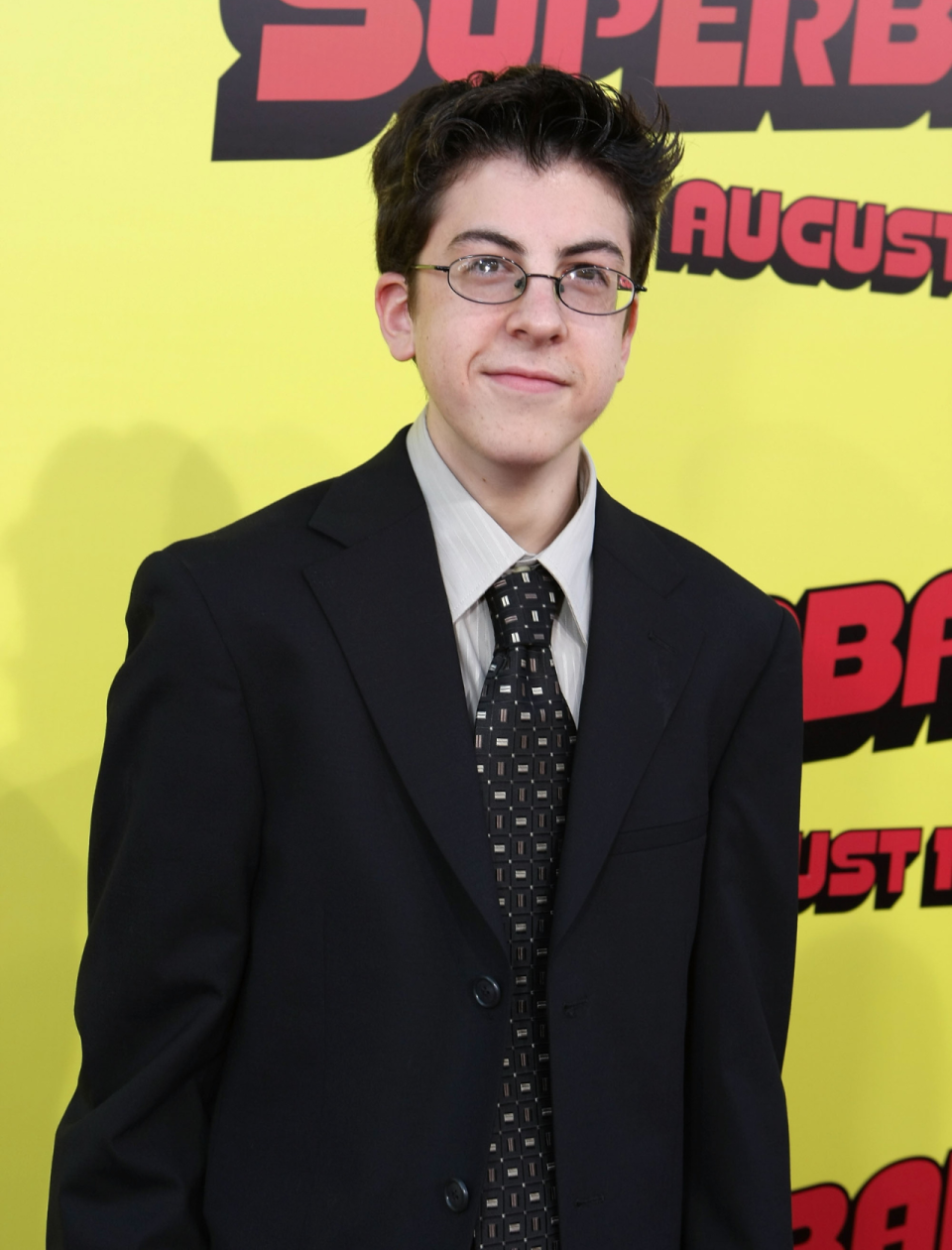 Christopher Mintz-Plasse at the Los Angeles premiere of Superbad