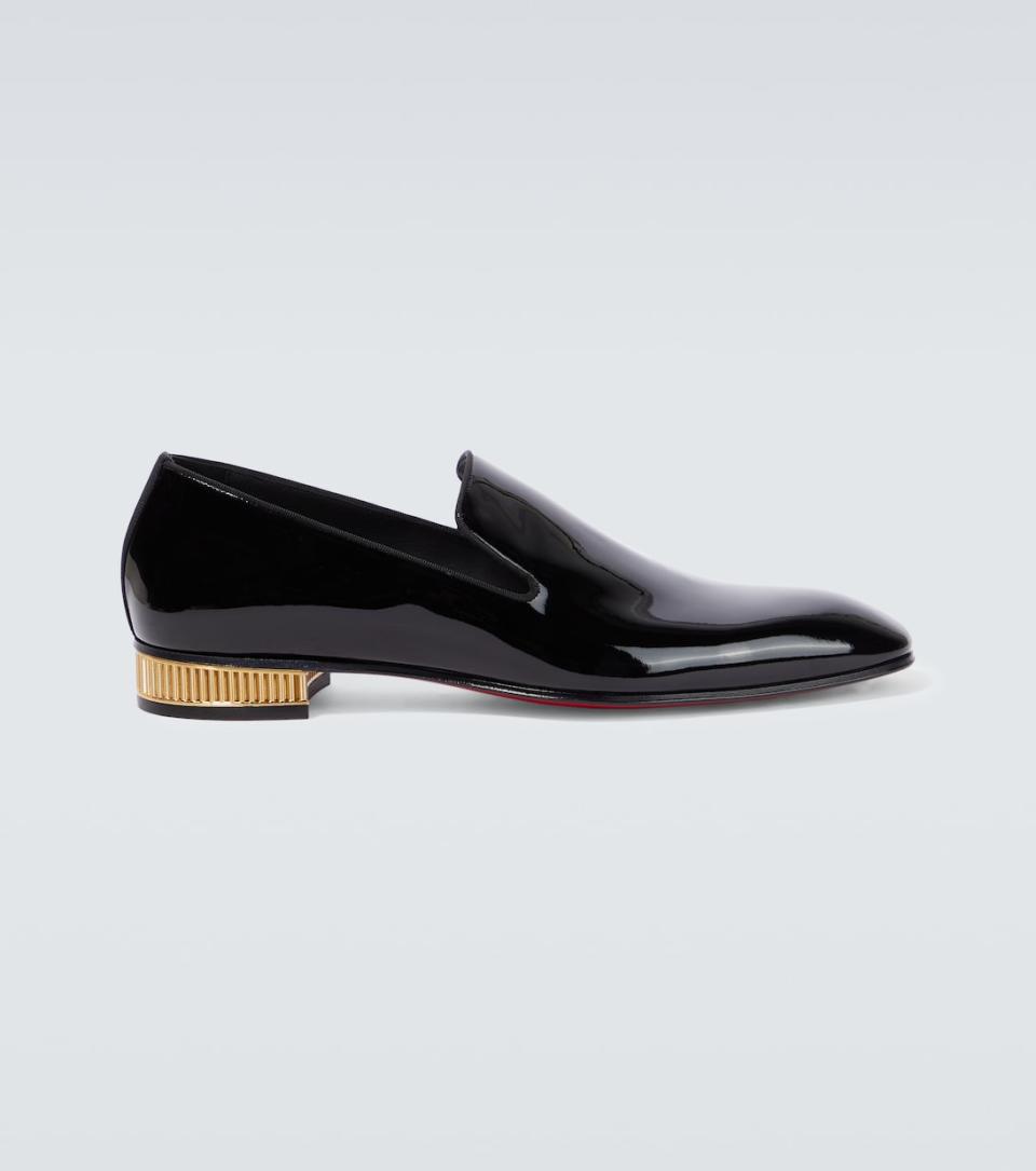 <p><a href="https://go.redirectingat.com?id=74968X1596630&url=https%3A%2F%2Fwww.mytheresa.com%2Fus%2Fen%2Fmen%2Fchristian-louboutin-patent-leather-loafers-black-p00734024&sref=https%3A%2F%2Fwww.townandcountrymag.com%2Fstyle%2Fmens-fashion%2Fg43907584%2Fbest-tuxedo-shoes%2F" rel="nofollow noopener" target="_blank" data-ylk="slk:Shop Now;elm:context_link;itc:0;sec:content-canvas" class="link ">Shop Now</a></p><p>Patent Leather Loafers</p><p>mytheresa.com</p><p>$1045.00</p>