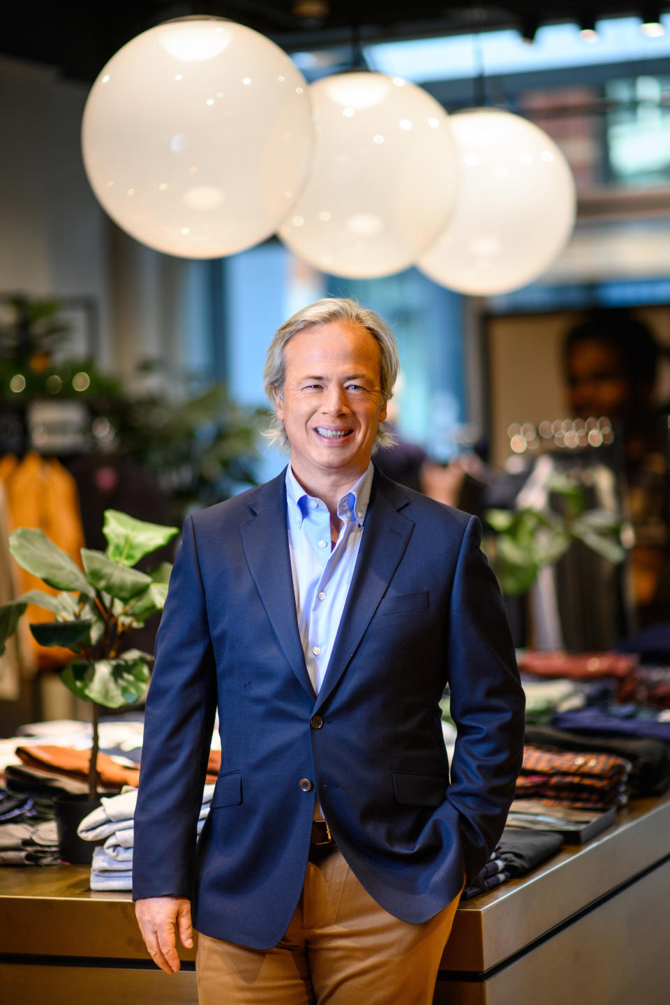 My first boss: Nick Wheeler, founder of shirtmaker Charles Tyrwhitt. Photo: Matt Crossick