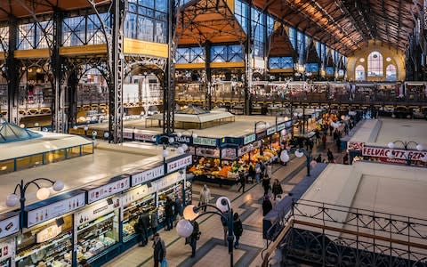 Great Market Hall, Budapest, Hungary - Credit: James Dunn/Jimmy Dunn