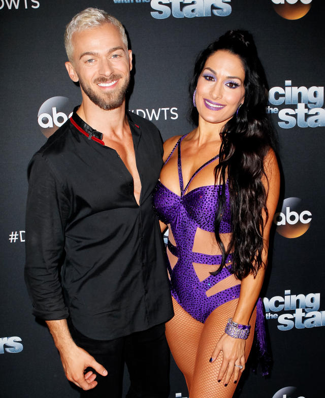 Nikki Bella and Artem Chigvintsev Dress Up for Date Night in L.A.