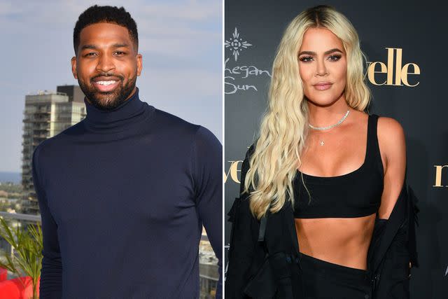 George Pimentel/Getty Images; Dave Kotinsky/Getty Images Tristan Thompson and Khloé Kardashian