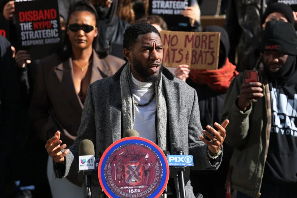 New York City public advocate, Jumaane Williams, would step in as acting mayor if Adams resigns (Getty)