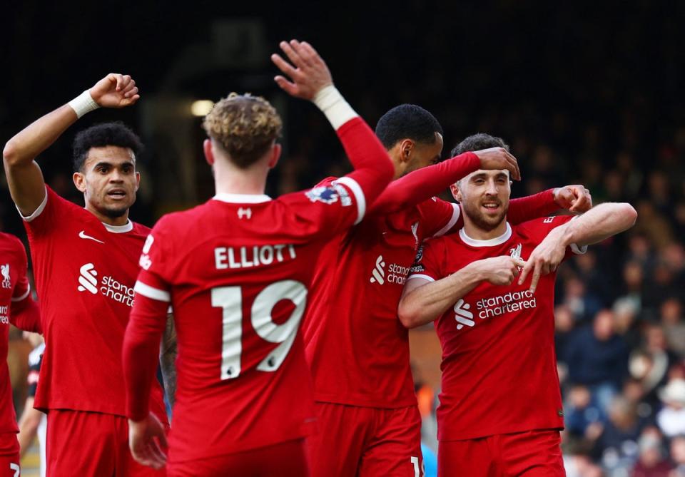 Liverpool will hope to have Diogo Jota back before the end of the season (Action Images via Reuters)