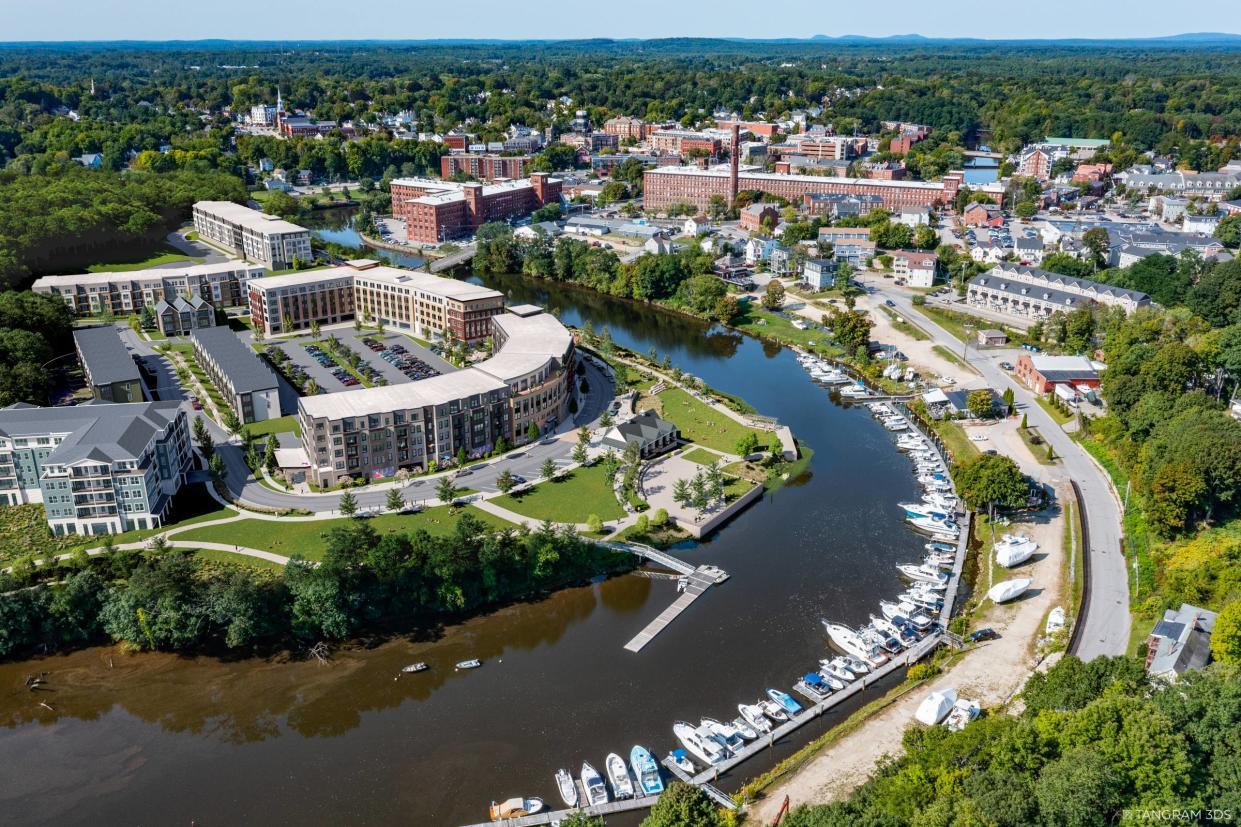 The city of Dover and Cathartes, a private real estate firm and developer, are partnering to revamp the waterfront along the Cochecho River with hundreds of new housing units, mixed-use space and a public park.
