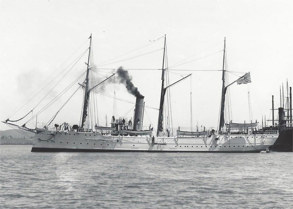 The McCulloch had a 20-year career that included battles in the Spanish-American war and patrols along the Alaskan coast. <cite>Mare Island Museum</cite>